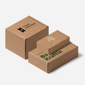 Custom printed corrugated boxes