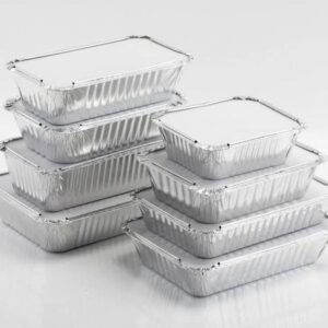 Aluminum foil containers